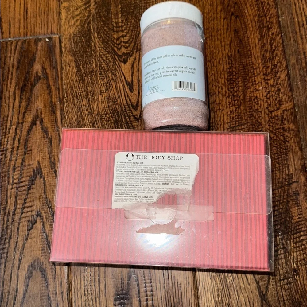 NWT Aster Detox Bath Salt and Body Shop Gift Set Bundle